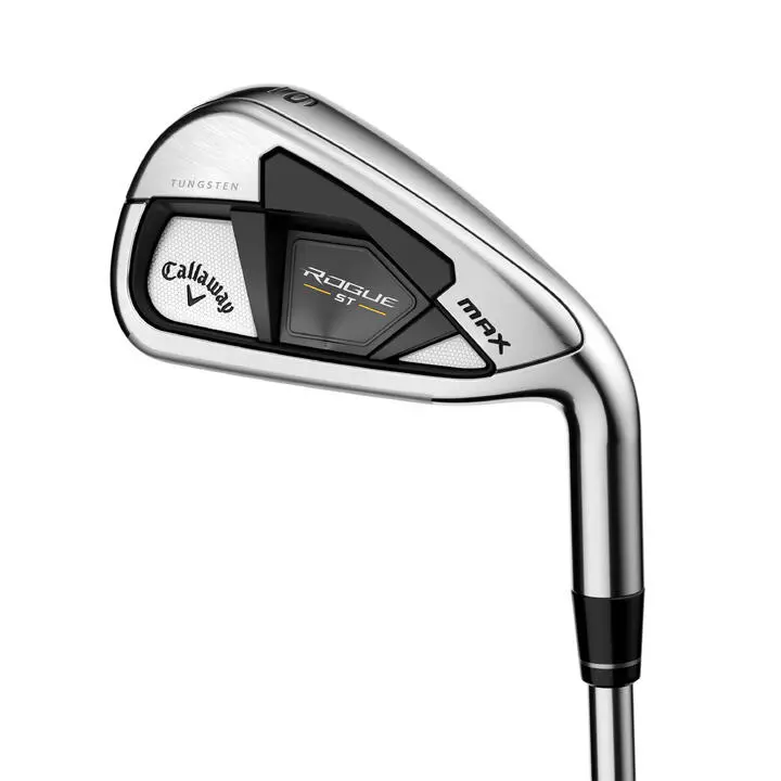 Callaway Ferri Rogue ST Max OS Uomo – Set 5 Ferri (#6-PW) 2022, Traiettoria Alta, Peso Al Tungsteno